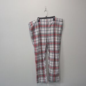 Women's Plaid Pajama Pants - XXL